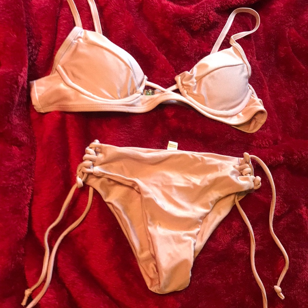 Pink bikini